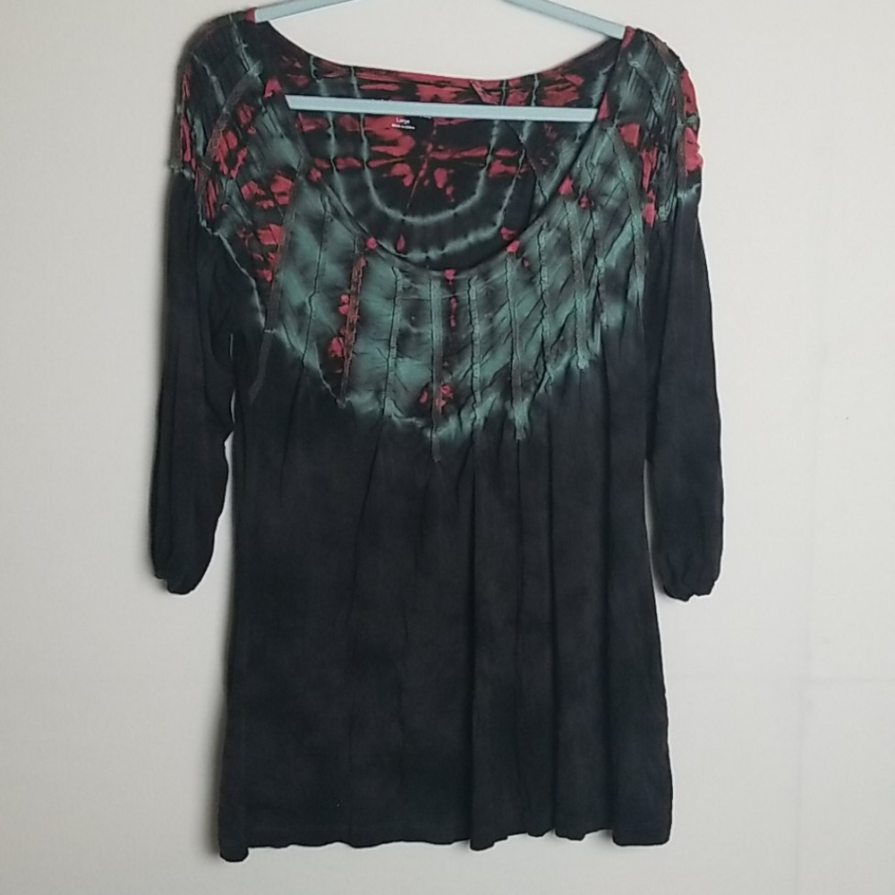 Soft Surroundings Tie Dye Top